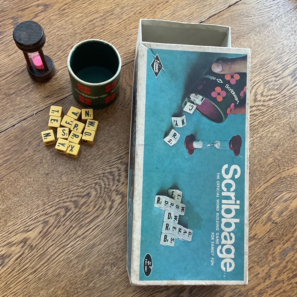 Sale 2 for $10 Scribbage Dice Game Vintage